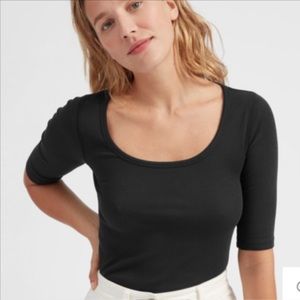 Everlane Rib Scoop Neck
